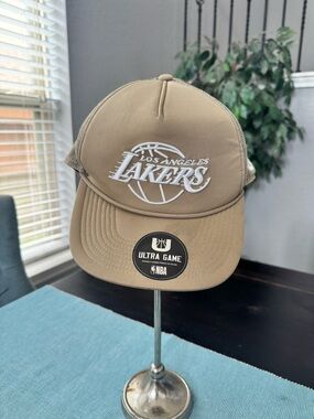 Los Angeles Lakers NBA khaki Cap